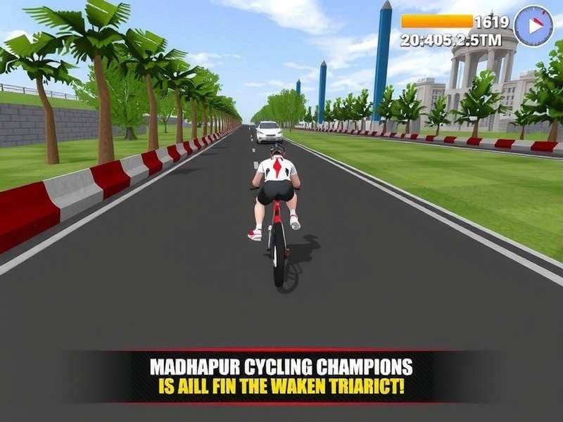 Madhapur Cycling Champions Gameplay Madhapur Cycling Champions gameplay screenshot